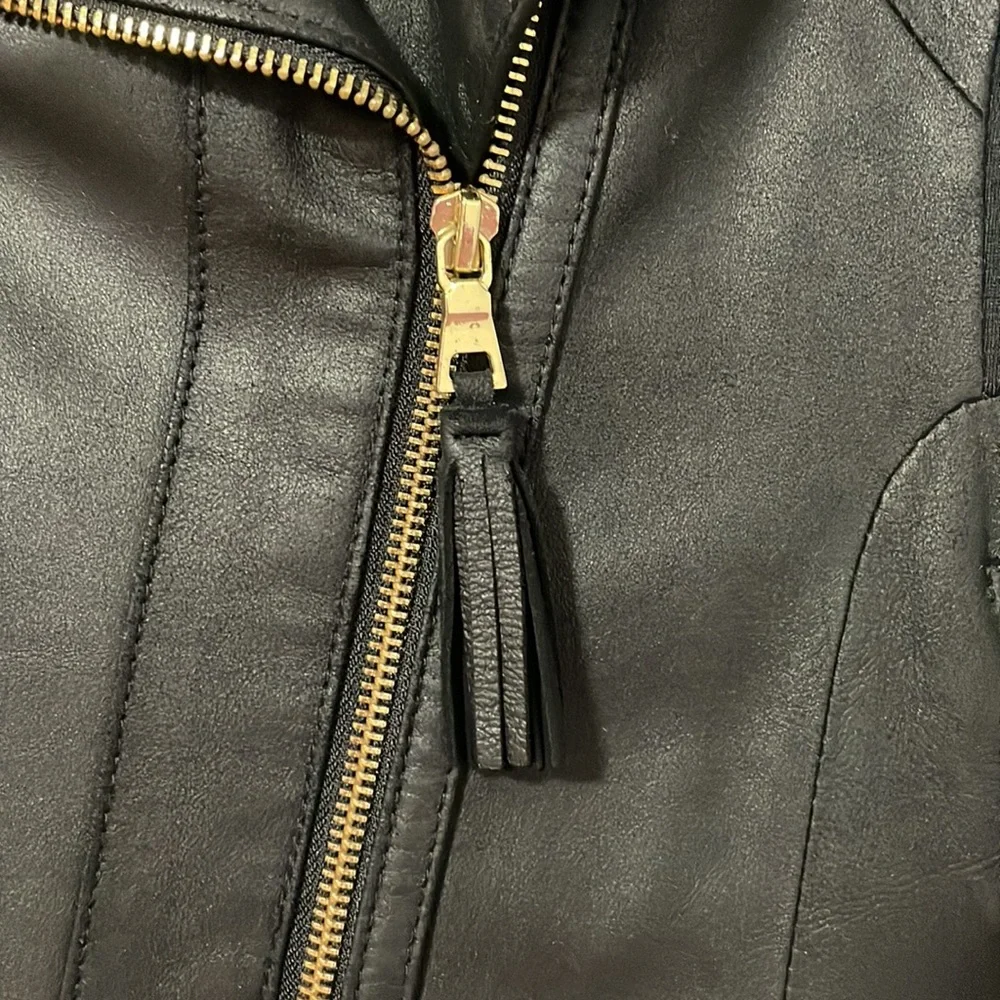 Via Spiga Leather Blazer - s - Picture 3 of 9